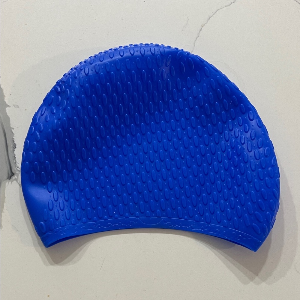 Blue Swim Cap